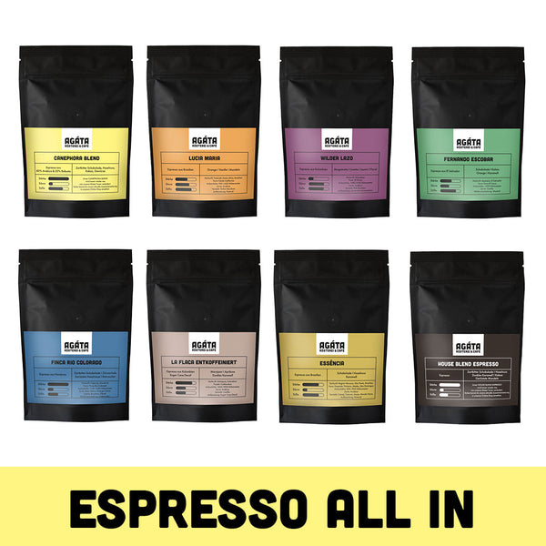 Probierpaket Espresso All-In 8x250g