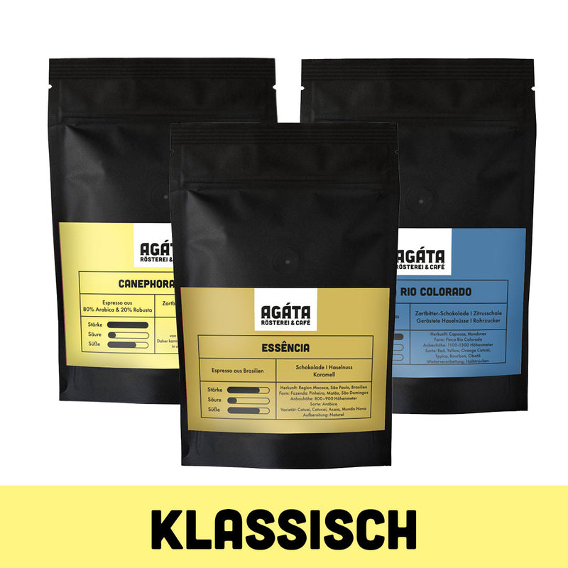 Probierpaket Espresso Klassisch 3x 250g
