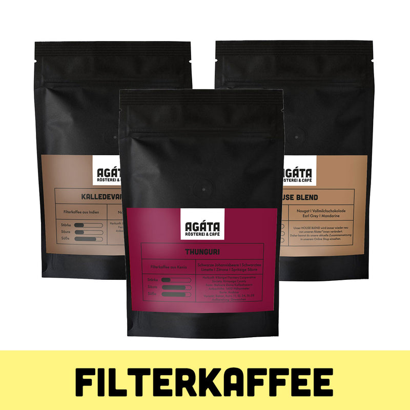 Probierpaket Filterkaffee 3x 250g