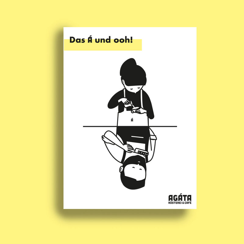 Limitiertes Poster "Das Á und ooh"
